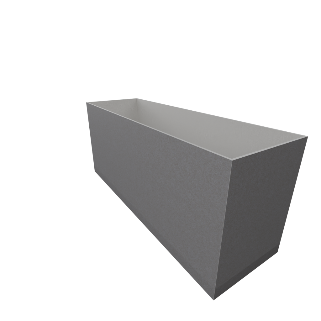 Donica Donica Monoluce Mx 13 Dark grey — na ger 45° — Monoluce Mx 13 Dark grey